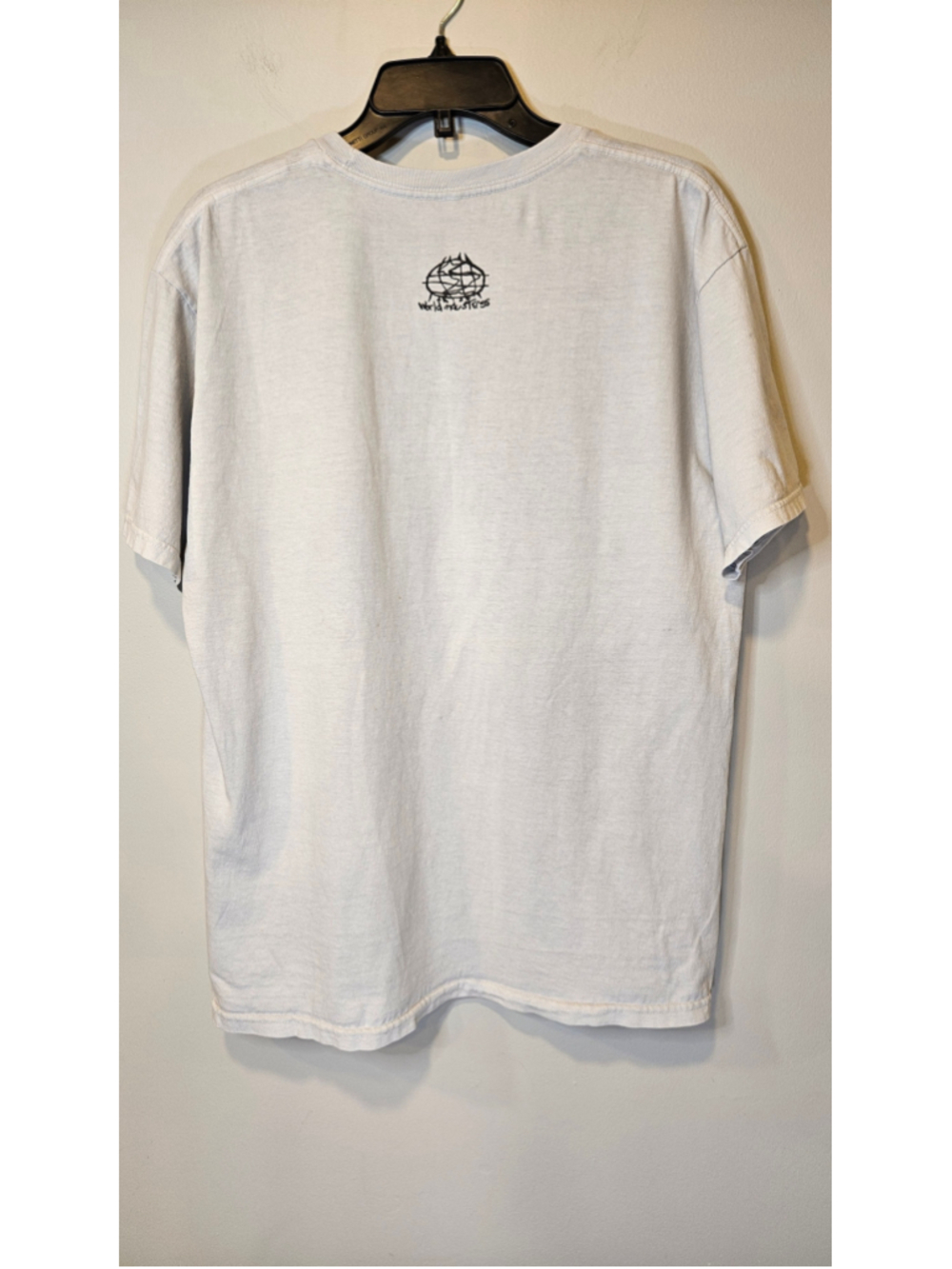 Vintage 90s World Industries Lite Weights Skate T Shirt Apple Juice Large - Picture 3 of 7
